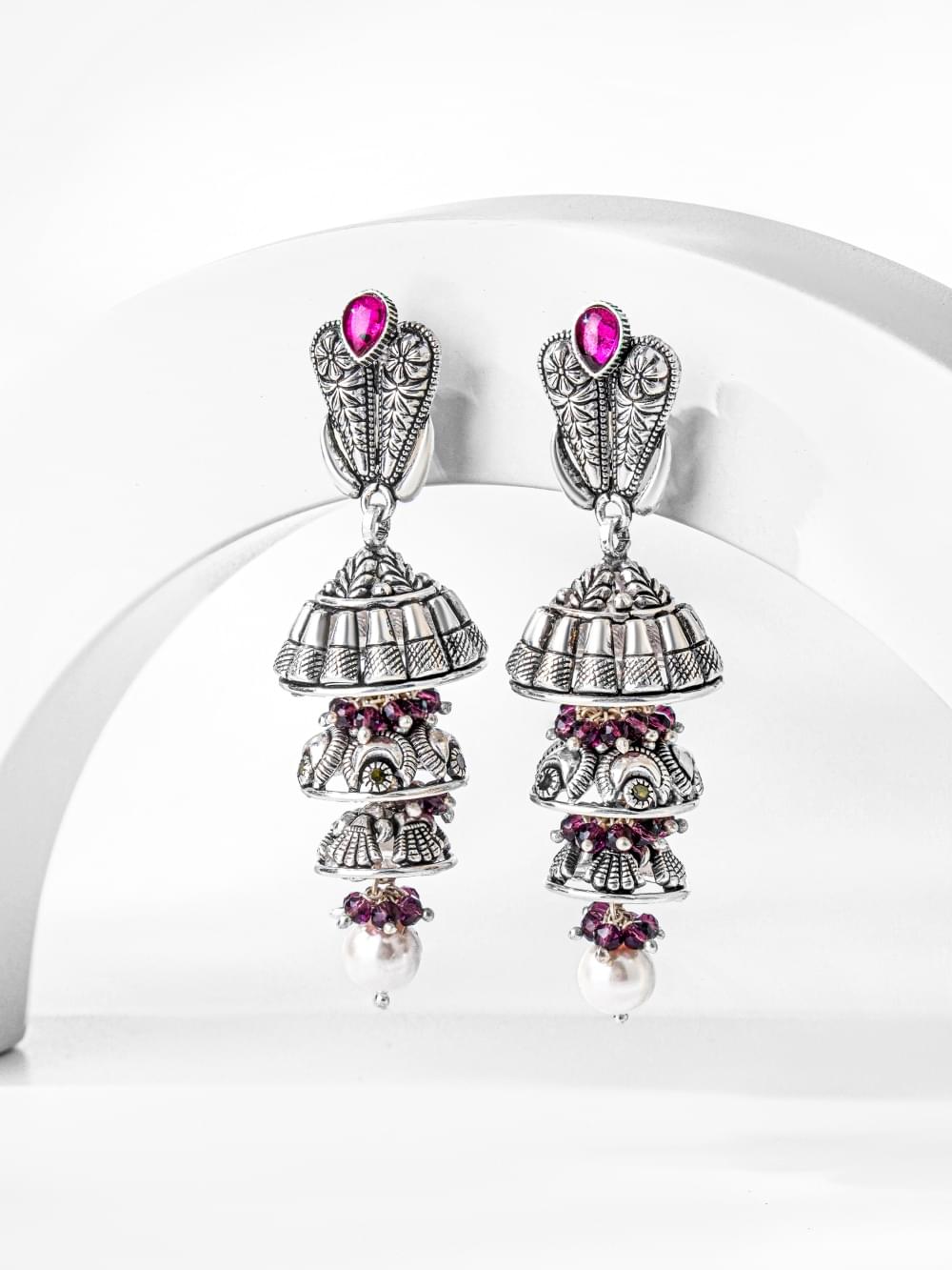 AN Multi-Tier Tiered Jhumki
