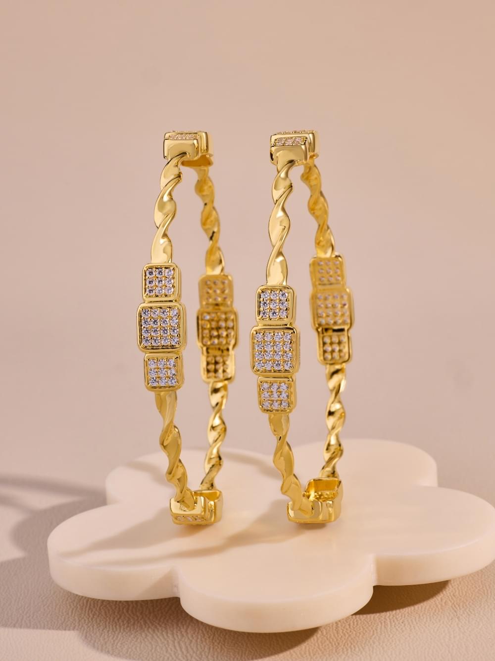 ECO Filigree Bangle Pair
