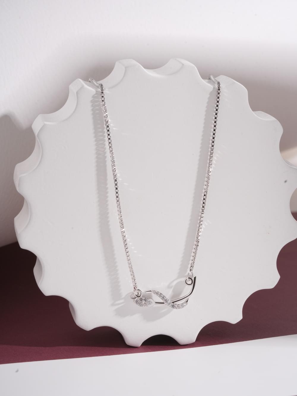 ECO Infinity Pendant Necklace