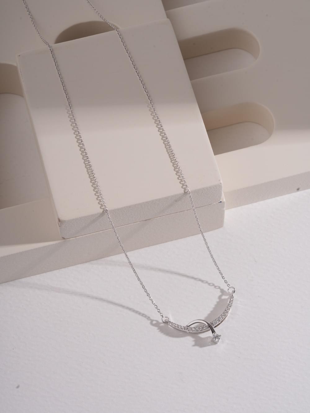 ECO Sparkling Teardrop Pendant