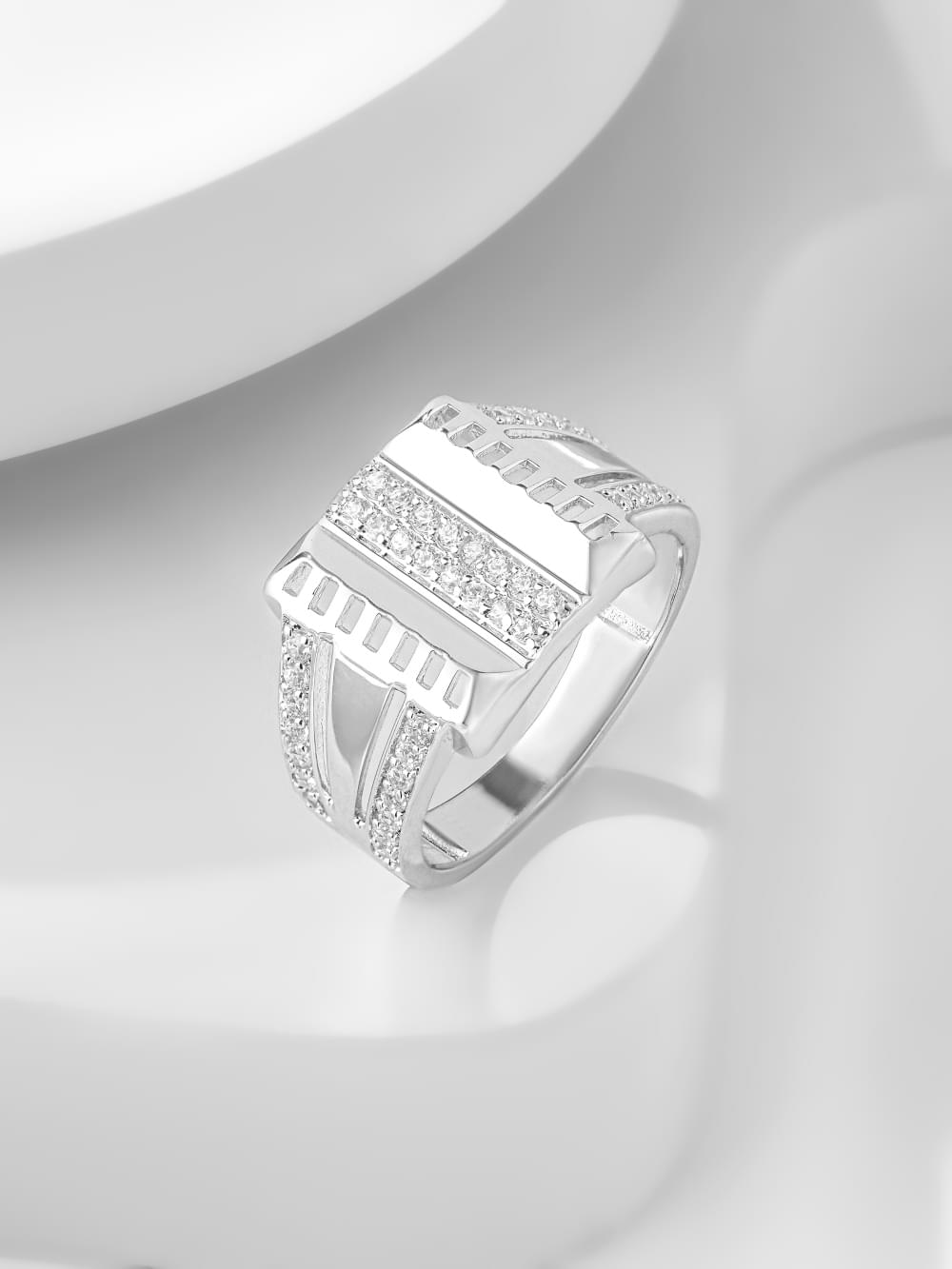 ECO Bold Geometric Ring