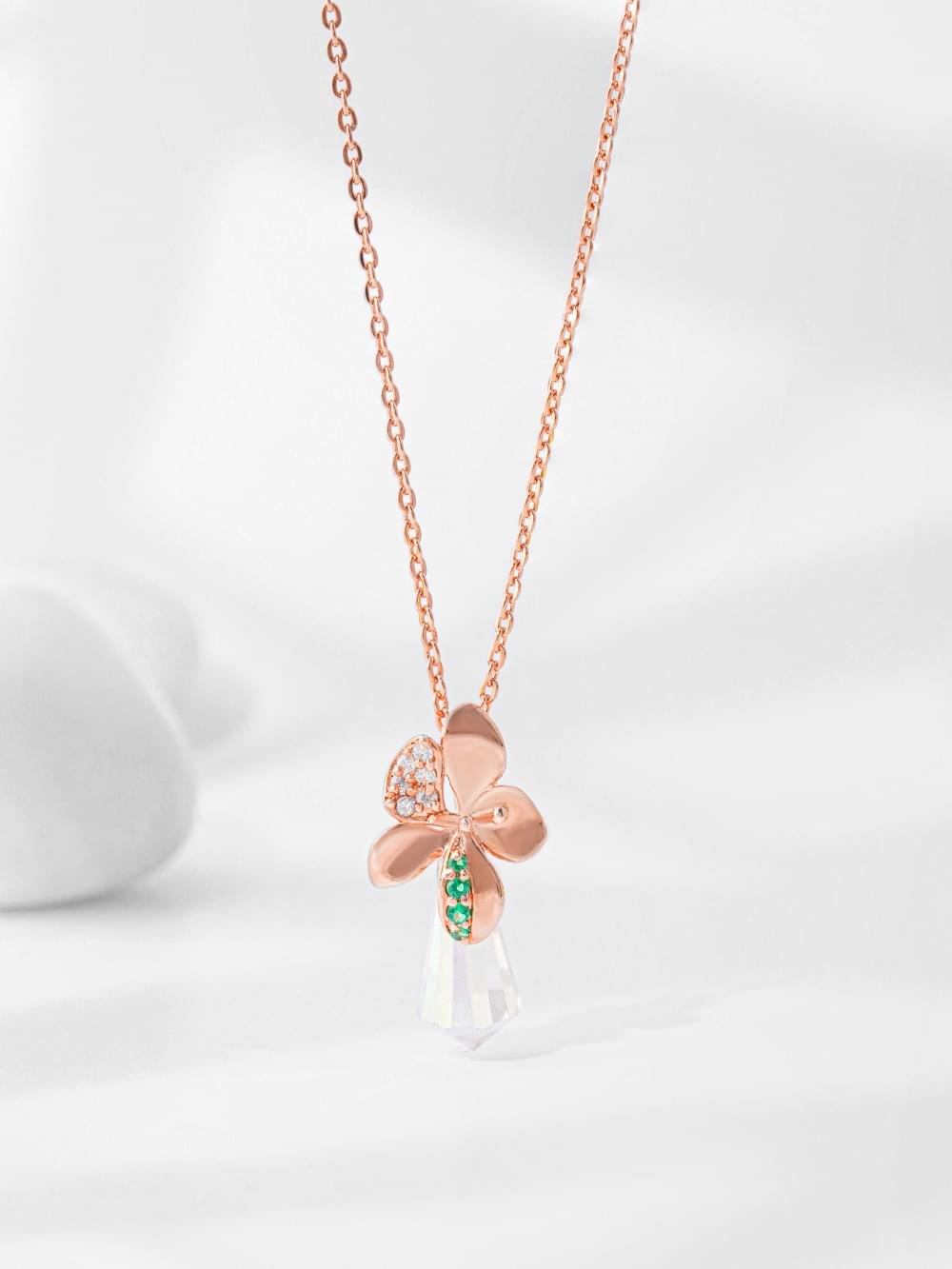ECO Rose Gold Butterfly Pendant