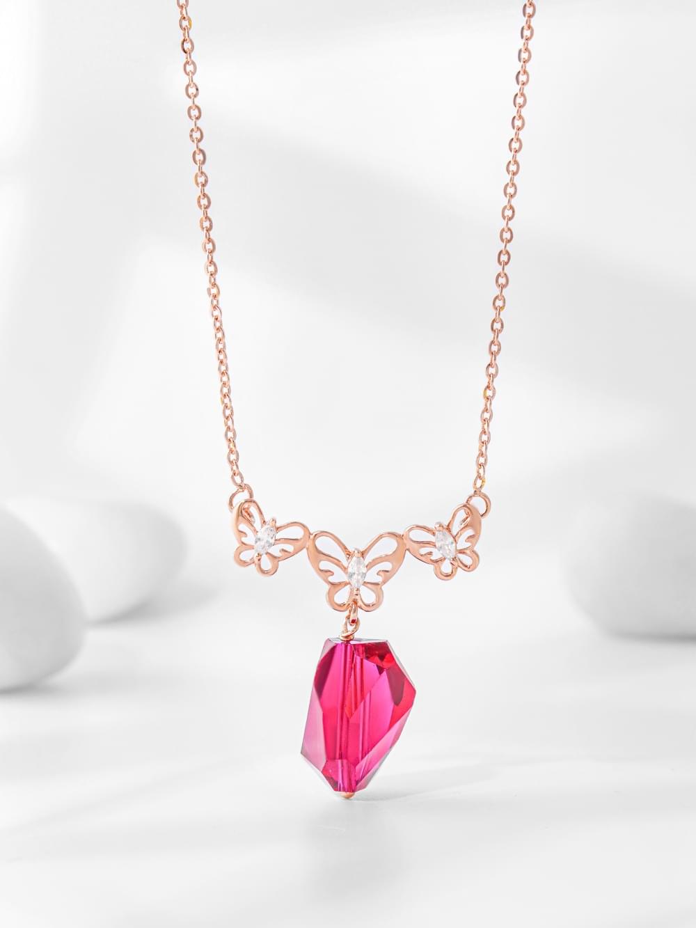 ECO Swarovski Round Halo Pendant