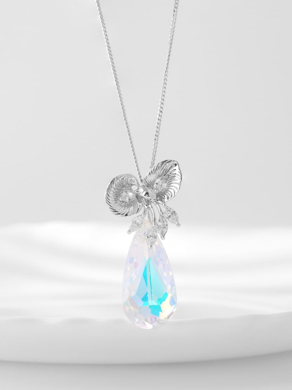 ECO Swarovski Heart-Cut Pendant