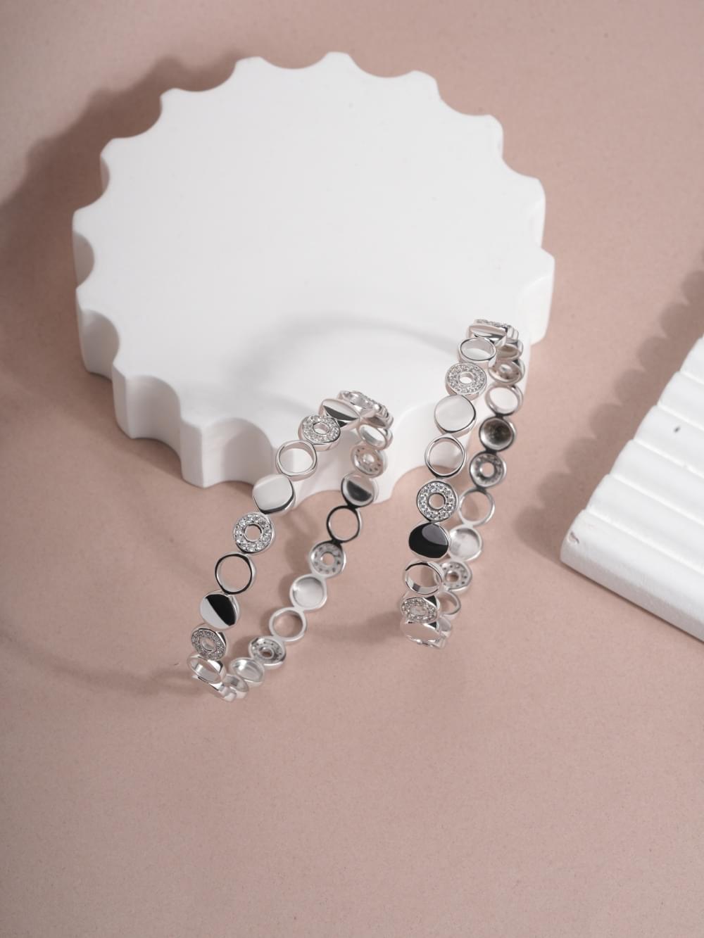 PC Starburst CZ Bangle