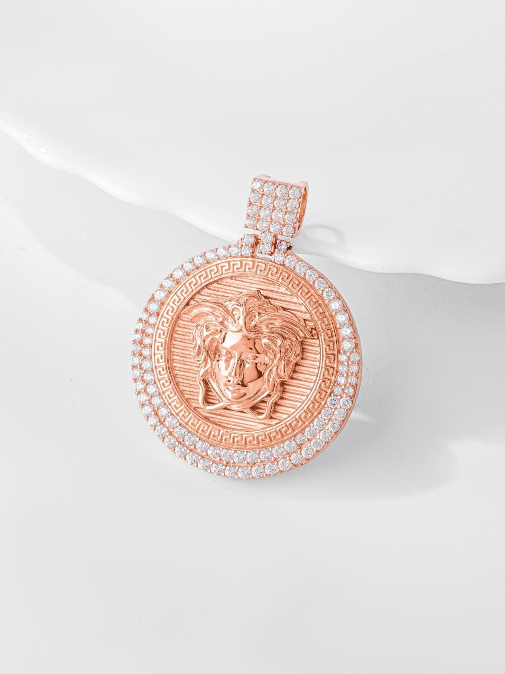 PC Gents Geometric Shield Pendant