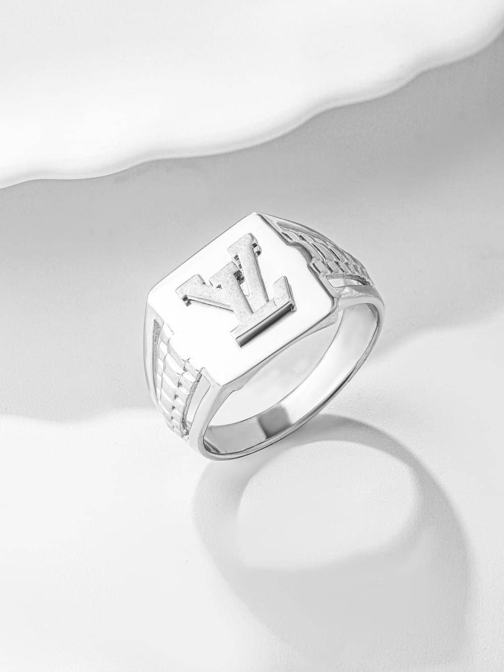 PC Gents Silver Iconic Signet Ring